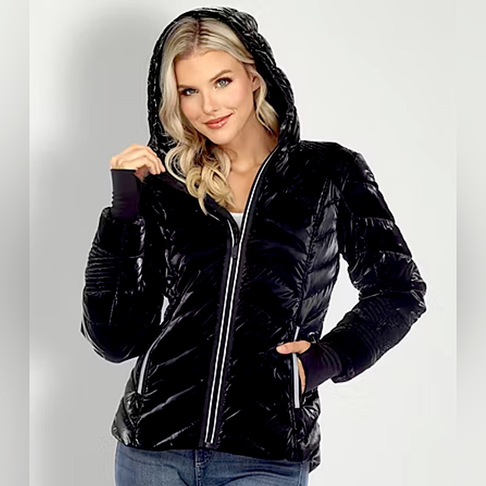 Blanc Noir Puffer Jacket